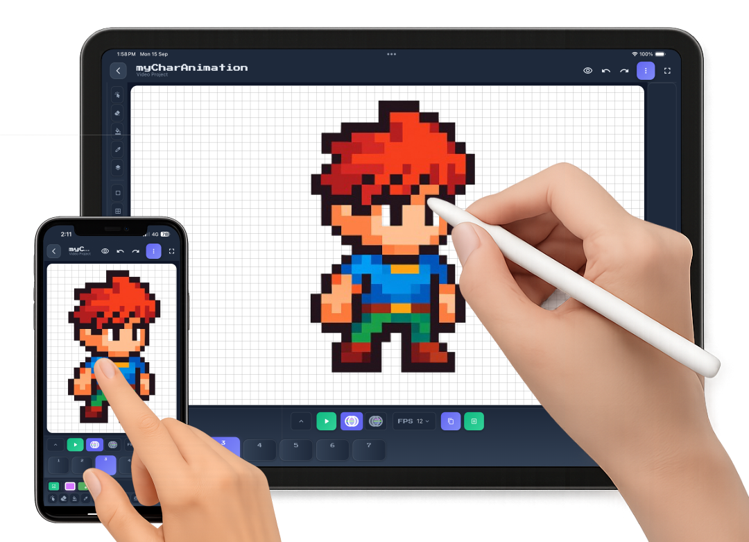 PixelFlux App Screenshot